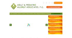 Desktop Screenshot of allergyarizona.net